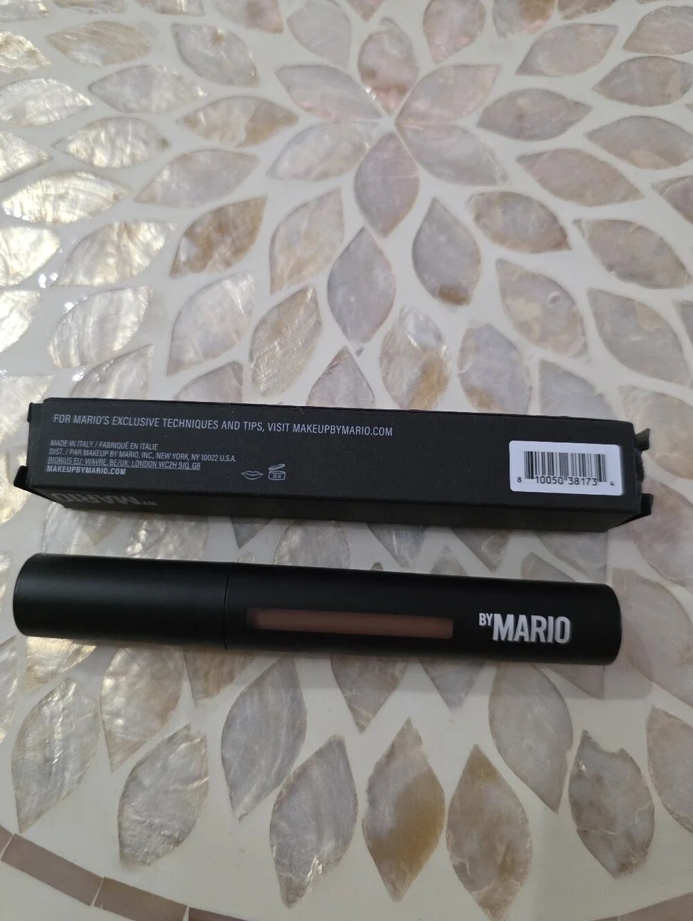 MAKEUP BY MARIO Ultra Suede Cozy Lip Creme in NAKED SPICE,3.2ML NEW WITH BOX